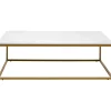 Table basse Key West doré 120x60cm>KARE Design Hot