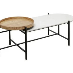 Table basse Layered 128x55cm><noscript><img width=
