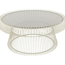 Table basse Lisboa Greige Ø86cm>KARE Design Hot