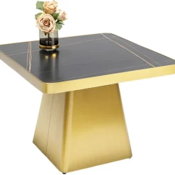Table basse Miler doré 80x80cm><noscript><img width=