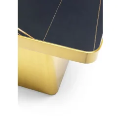 Table basse Miler doré 80x80cm><noscript><img width=