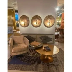 Table basse Morocco laiton Ø91cm>KARE Design Outlet