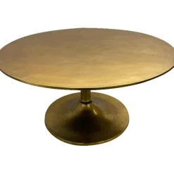 Table basse Morocco laiton Ø91cm><noscript><img width=