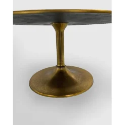 Table basse Morocco laiton Ø91cm><noscript><img width=