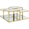 Table basse Orion doré (4/set)>KARE Design Clearance