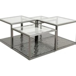 Table basse Orion graphite (4/Set)>KARE Design Outlet