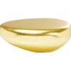 Table basse Pebble doré 122x96>KARE Design