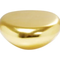 Table basse Pebble doré 122x96><noscript><img width=