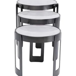 Table basse Perelli noir (3/set)><noscript><img width=