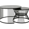 Table basse Roma noir (2/set)>KARE Design Sale