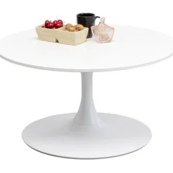 Table basse Schickeria blanc Ø80cm>KARE Design Hot