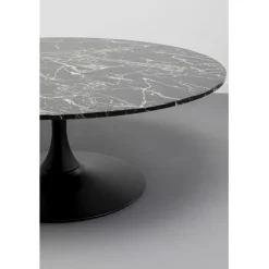 Table basse Schickeria Marbre noir Ø110cm><noscript><img width=