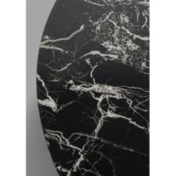 Table basse Schickeria Marbre noir Ø80cm><noscript><img width=