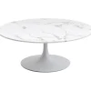 Table basse Schickeria Marbre blanc Ø110cm>KARE Design Hot