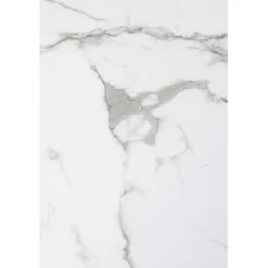 Table basse Schickeria Marbre blanc Ø110cm><noscript><img width=