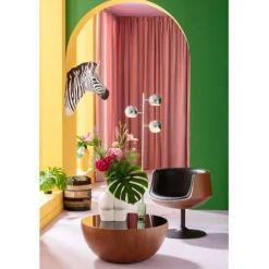 Table basse Tear Drops noyer Ø80cm>KARE Design Best