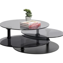 Table basse Twist Ø90 (170)x43cm><noscript><img width=