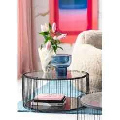 Table basse Wire Double Bubble Noir (2/Set)><noscript><img width=