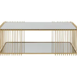 Table basse Wire Double laiton 120x60cm>KARE Design Hot