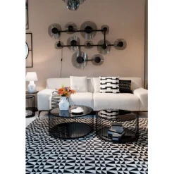 Table basse Wire Double noir (2/Set)>KARE Design Sale