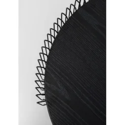 Table basse Wire Double noir bois (2/Set)><noscript><img width=