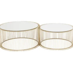 Table basse Wire laiton (2/Set)><noscript><img width=