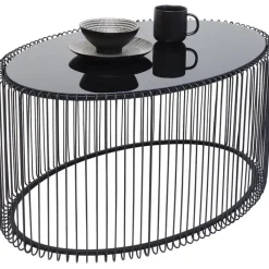 Table basse Wire Uno noir 60x90cm>KARE Design