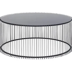 Table basse Wire Uno noir 60x90cm><noscript><img width=
