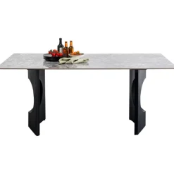 Table Bilbao Oho Noir 180x90cm><noscript><img width=