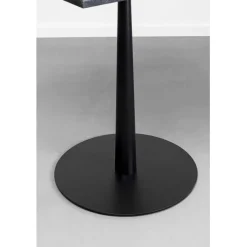 Table bistrot Capri noir 70x70cm><noscript><img width=