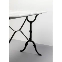 Table bistrot Kaffeehaus blanc 120x60cm><noscript><img width=