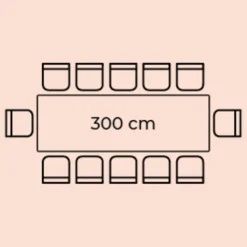Table Bug 300x90cm><noscript><img width=