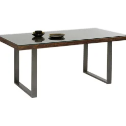 Table Conley acier brut 180x90><noscript><img width=