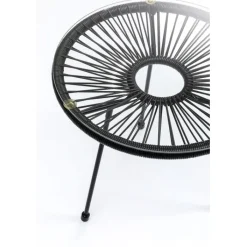Table d appoint Acapulco Mono noir><noscript><img width=