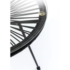 Table d appoint Acapulco Mono noir><noscript><img width=