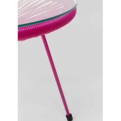 Table d appoint Acapulco Mono fuchsia><noscript><img width=