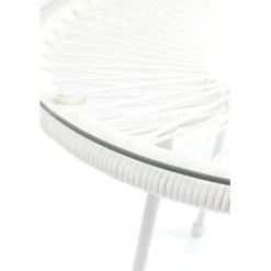 Table d appoint Acapulco blanc><noscript><img width=