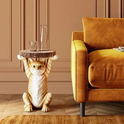 Table d appoint Animal Ms. Cat Ø33cm>KARE Design Online