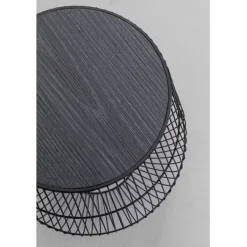 Table d appoint Beam noir Ø40cm>KARE Design New