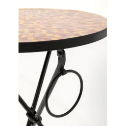 Table d appoint Clack Mosaic rouge Ø35cm><noscript><img width=