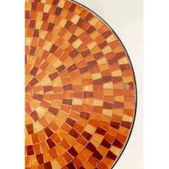 Table d appoint Clack Mosaic orange Ø35cm><noscript><img width=