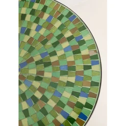 Table d appoint Clack Mosaic vert bleu Ø35cm><noscript><img width=