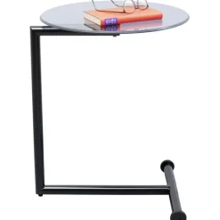 Table d appoint Easy Living noir Ø46cm><noscript><img width=