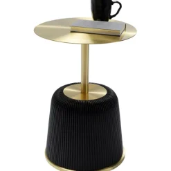 Table d appoint Endless Vegas noir Ø40cm><noscript><img width=