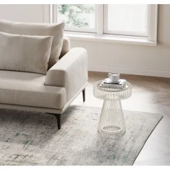 Table d appoint Lisboa Greige Ø38cm>KARE Design New
