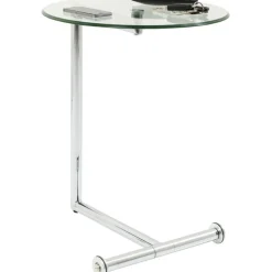 Table d´appoint Easy Living transparente Ø46cm>KARE Design