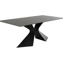 Table Gloria Ceramic noir 180x90cm><noscript><img width=