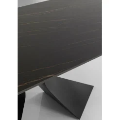 Table Gloria Ceramic noir 180x90cm><noscript><img width=