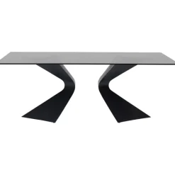 Table Gloria noir 200x100cm>KARE Design Outlet