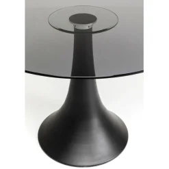Table Grande Possibilita verre fumé Ø110cm><noscript><img width=